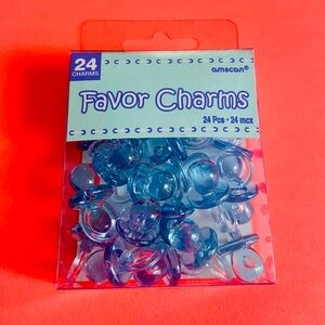 NWT. Pack of 24 baby pacifier charms for arts and crafts. New in box.